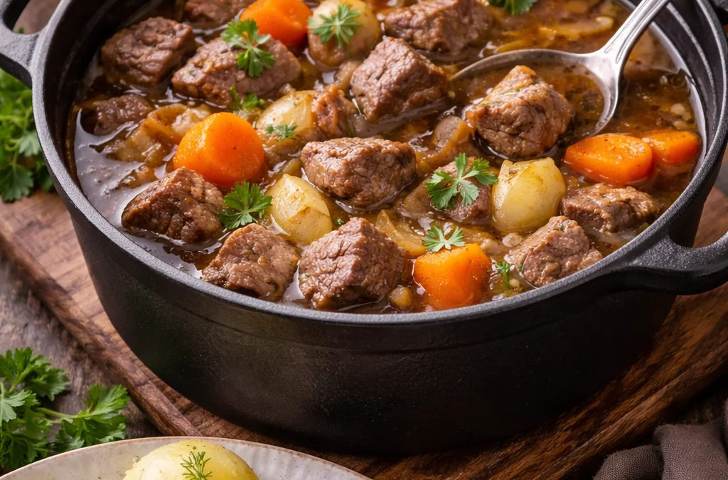 Traditional Finnish Karelian Stew